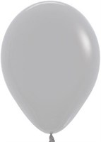 Шар (12''/30 см) Серый, пастель 231419