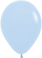 Шар (12''/30 см) Макарунс, Нежно-голубой, пастель 155746